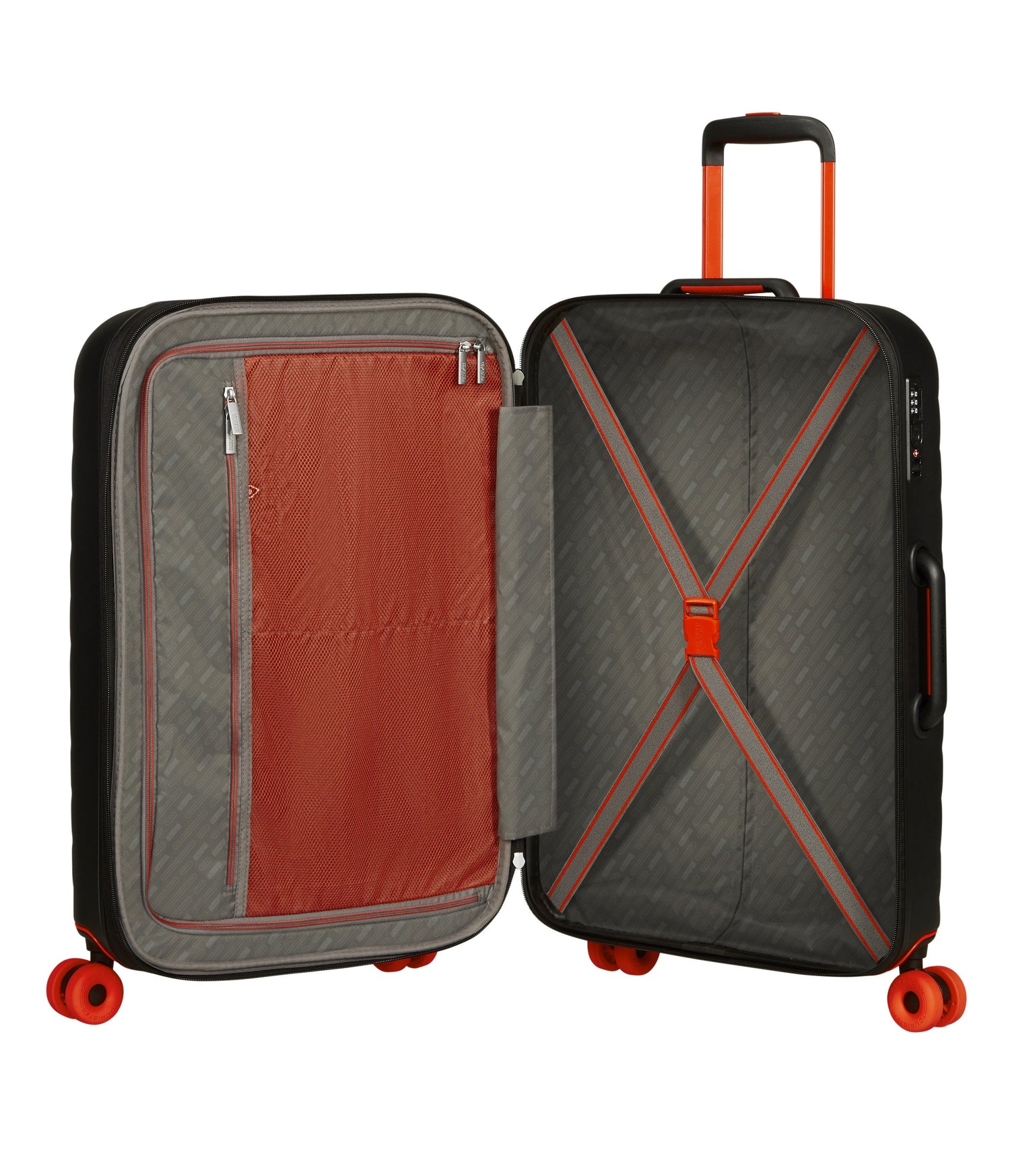 AMERICAN TOURISTER średniej wielkości walizka z możliwością rozbudowy 67cm NEOVIBE