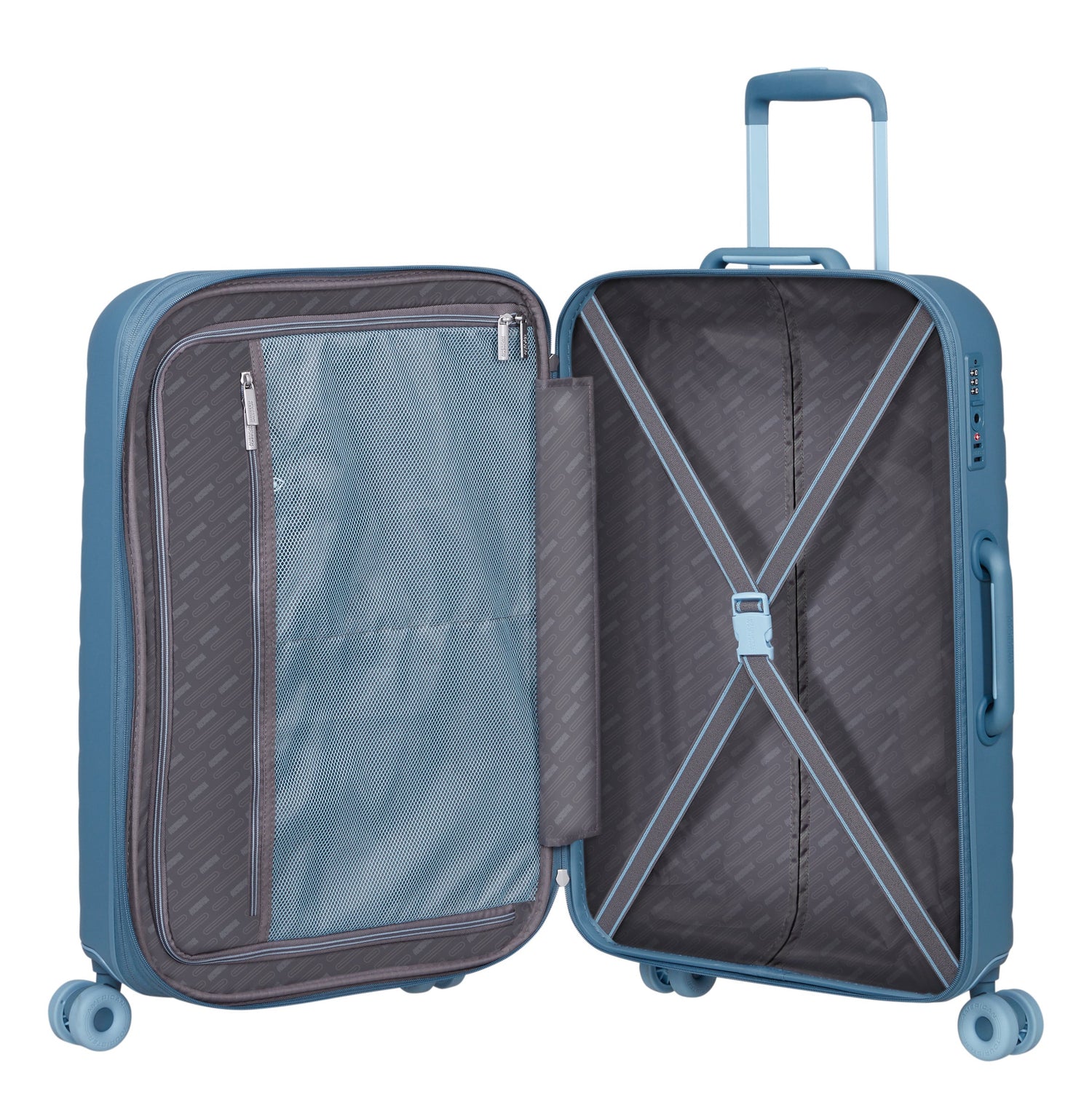 AMERICAN TOURISTER średniej wielkości walizka z możliwością rozbudowy 67cm NEOVIBE