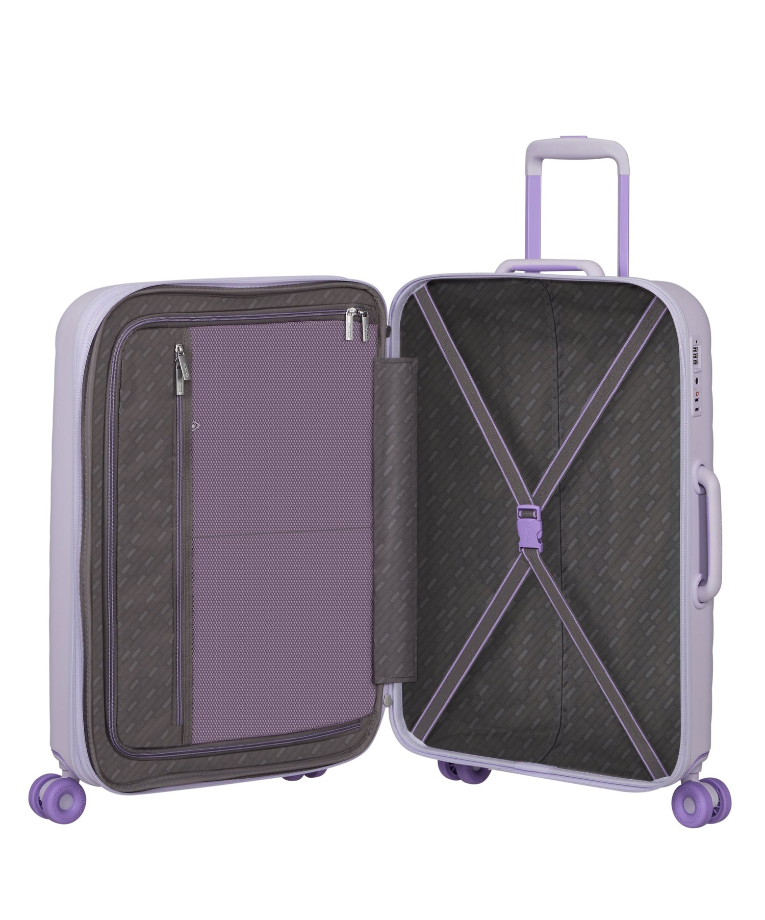 AMERICAN TOURISTER średniej wielkości walizka z możliwością rozbudowy 67cm NEOVIBE