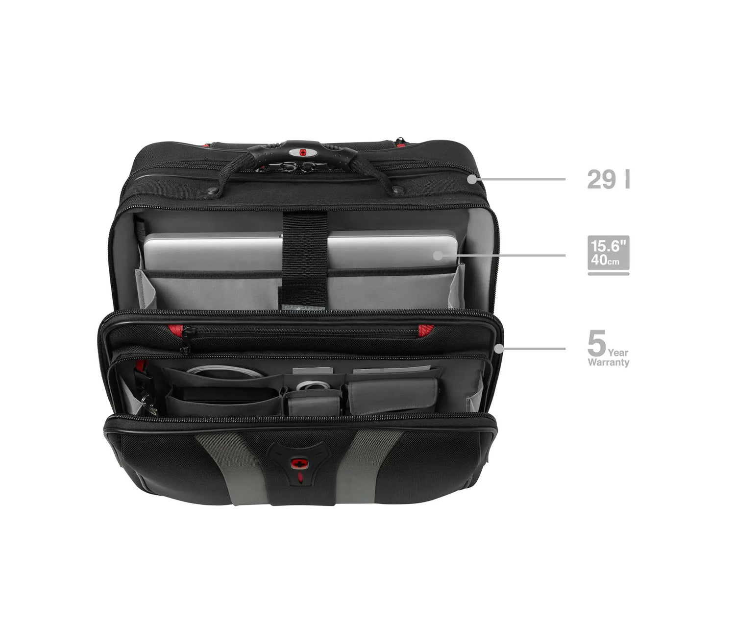 WENGER Maletín con Ruedas para portátil 15,6" GRANADA