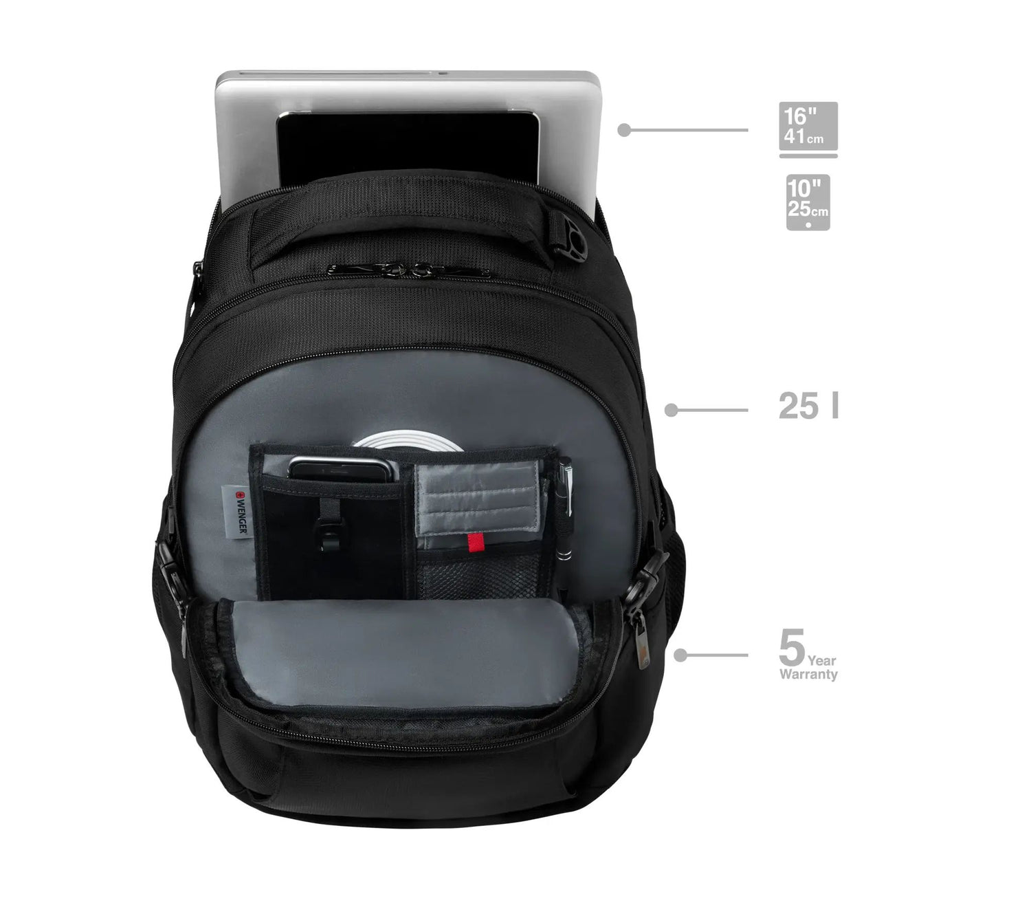 WENGER Mochila SIDEBAR de 16"