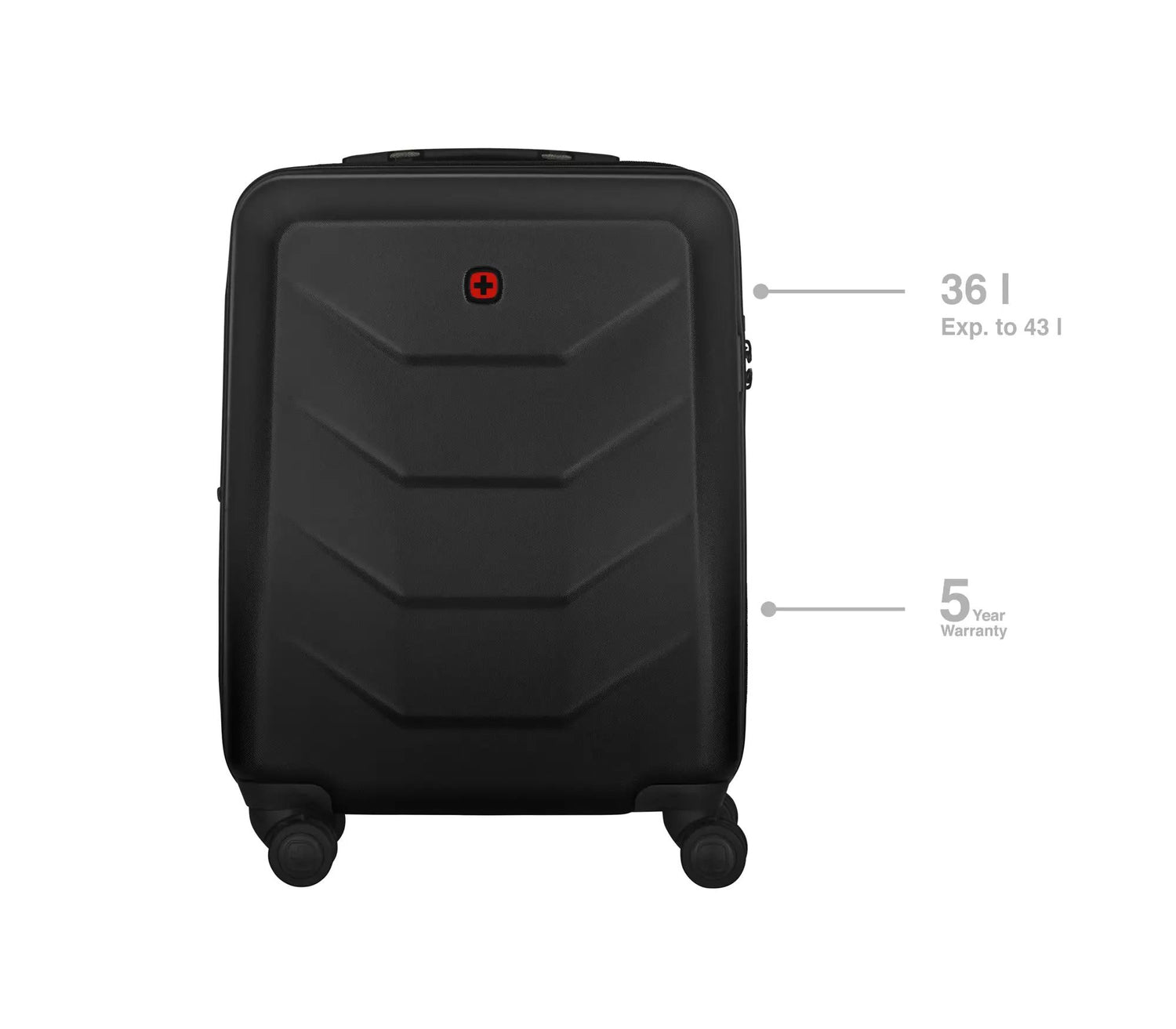 WENGER Cabin suitcase Extensible Prymo 55cm