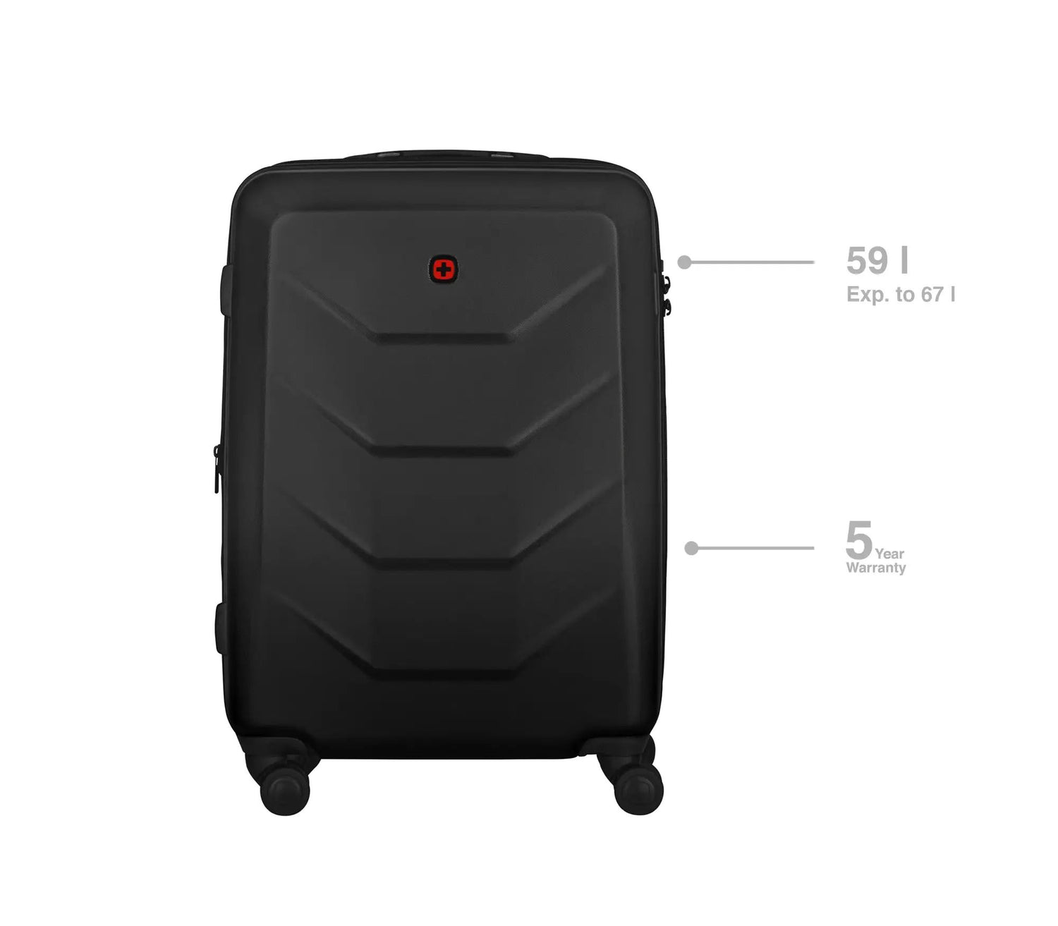 WENGER Maleta Mediana PRYMO Extensible 65cm