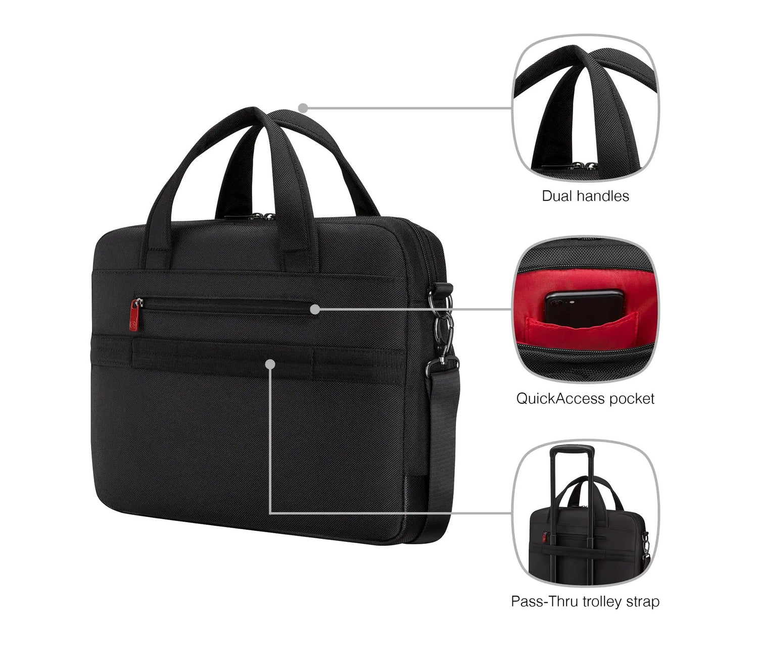 WENGER ALTAIR Maletín 14"–16"