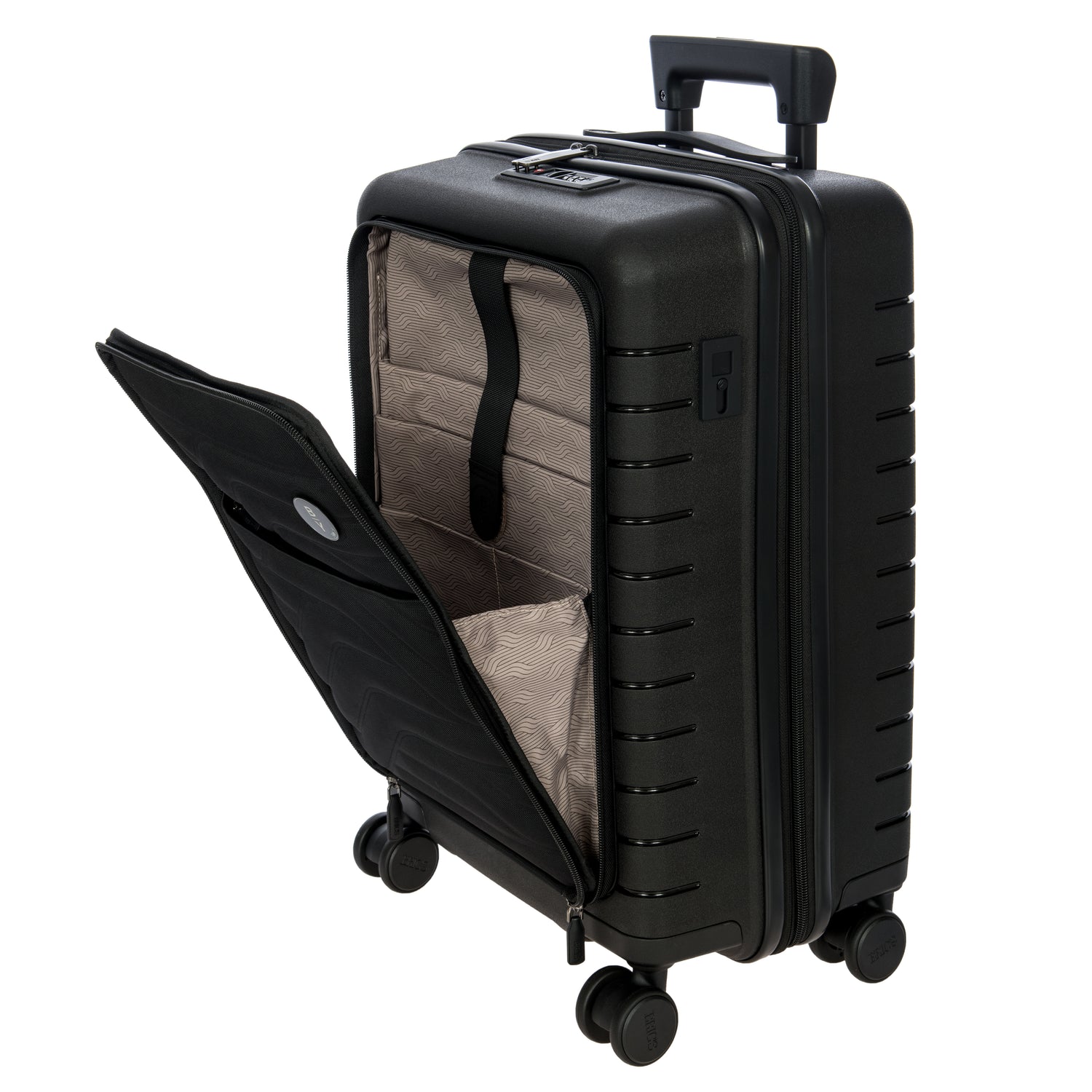 BRIC'S ULISSE TROLLEY Cabine rigide EXTENSIBLE EASY ACCESS 55cm