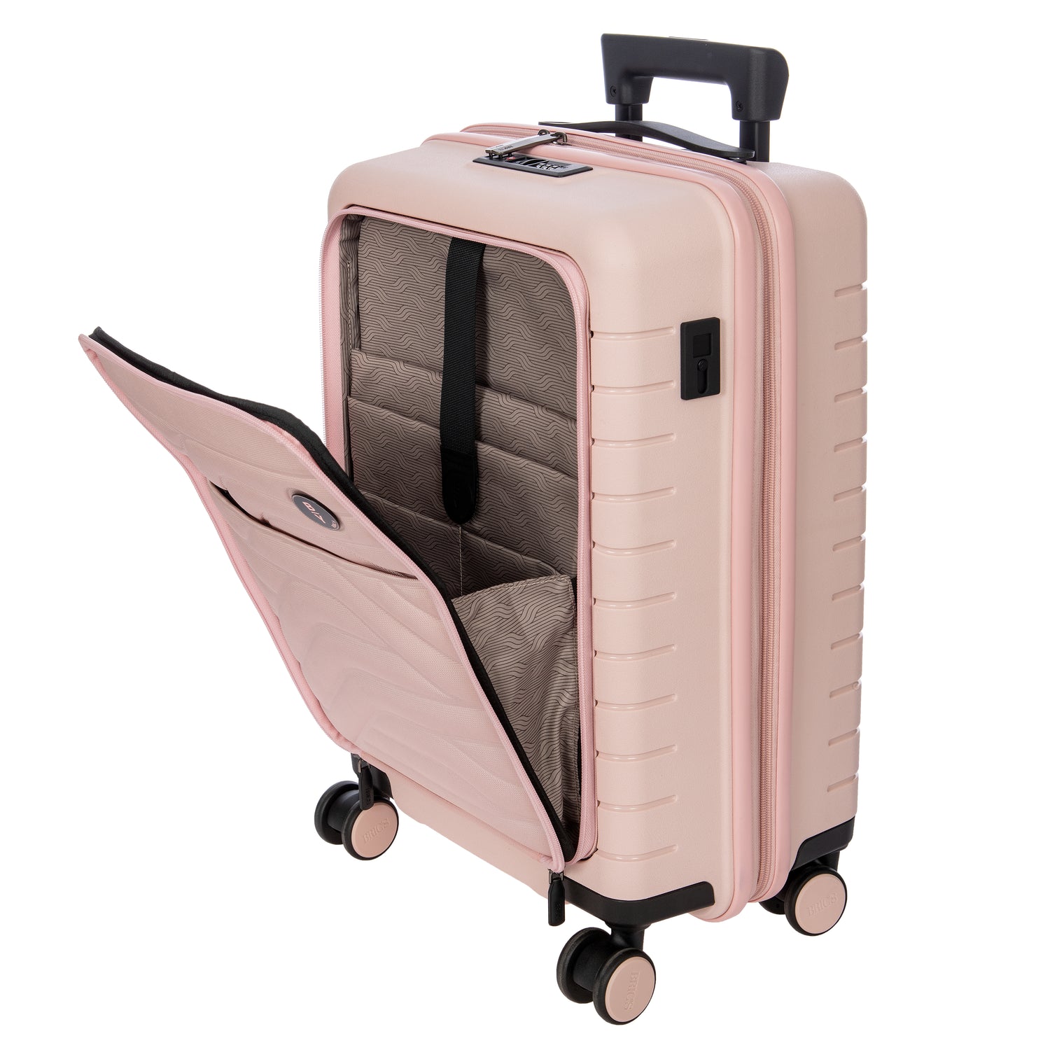 BRIC'S ULISSE TROLLEY Cabine rigide EXTENSIBLE EASY ACCESS 55cm