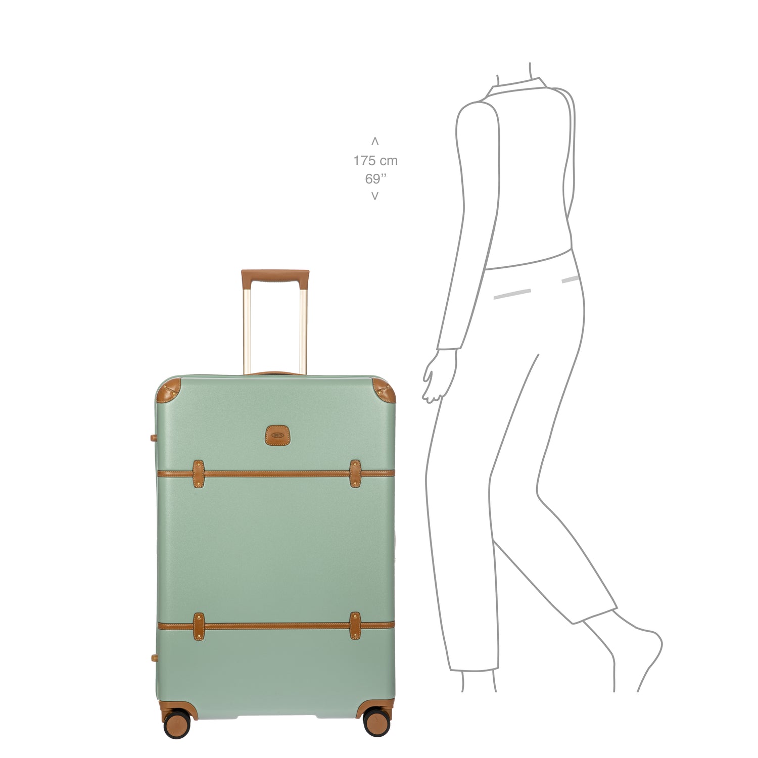 BRIC´S Suitcase Super Big Extensible BELLAGIO 82cm