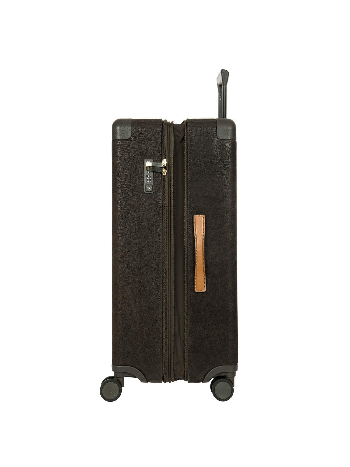 Bric's LIFE GRANDE VALISE HYBRIDE EXTENSIBLE 78CM VERT OLIVE