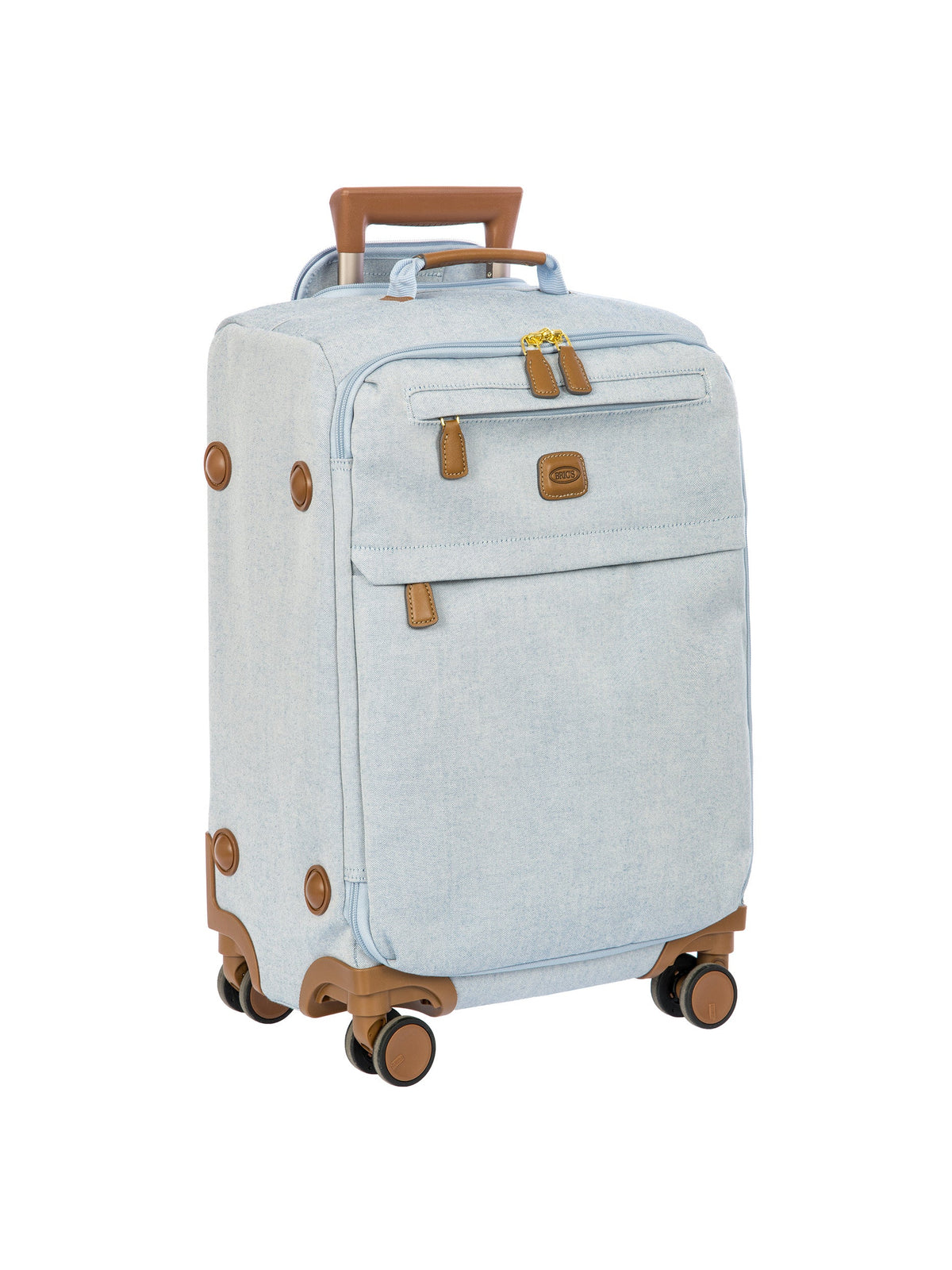 Bric VOLTERRA TRAMA Walizka kabinowa 55CM BLUE