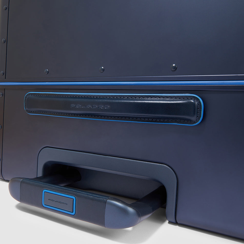 PIQUADRO MALETA GRANDE EN ALUMINIO Y PIEL PQ-ALUB2 79cm