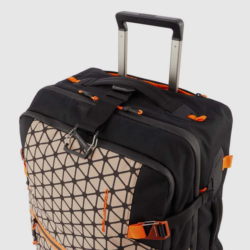 PIQUADRO TROLLEY GROßE 2 RÄDER AUS STOFF