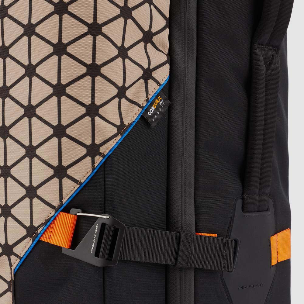 PIQUADRO TROLLEY GROßE 2 RÄDER AUS STOFF