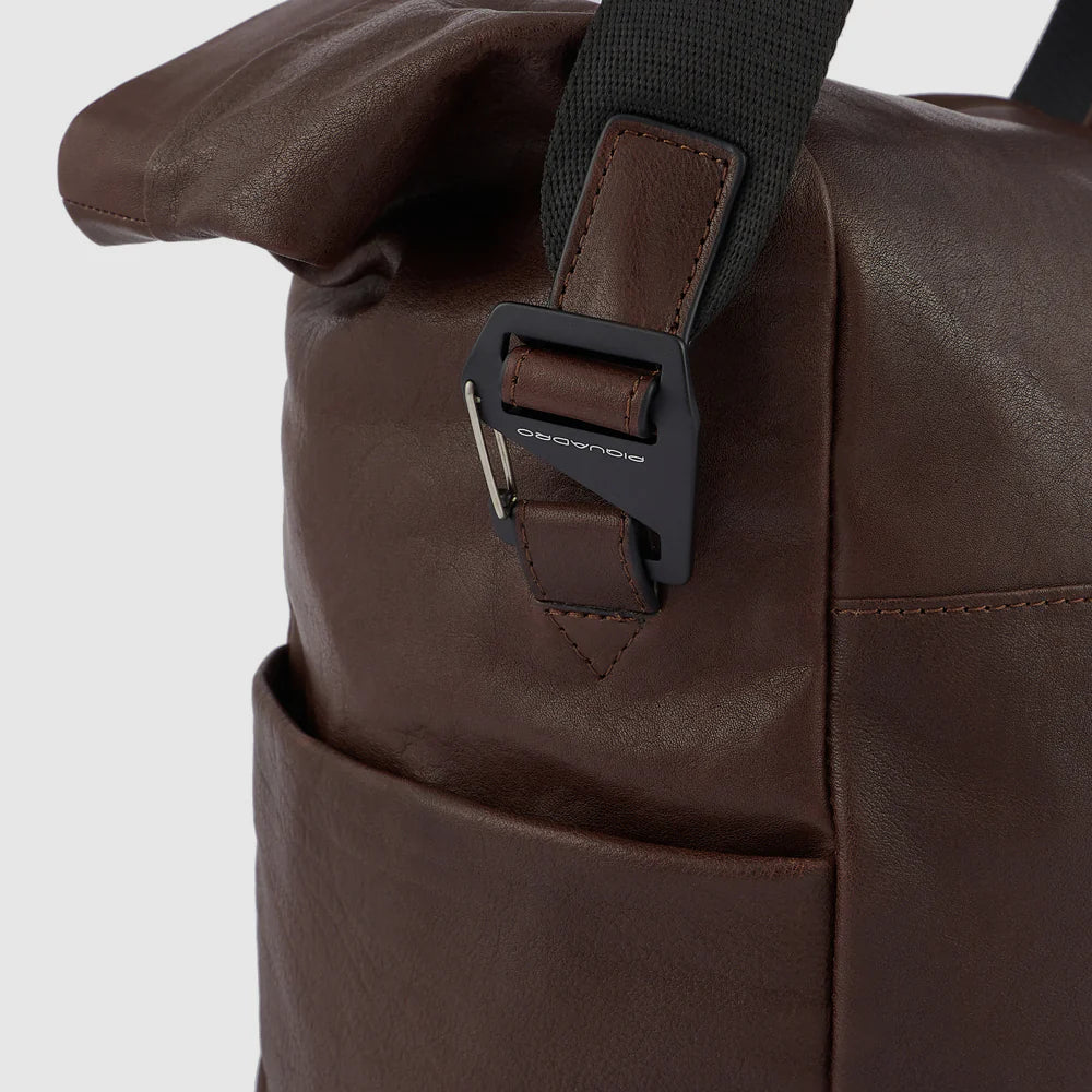 PIQUADRO BOLSA REISEKOFFER AUS LEDER MIT KOFFERGURT HARPER