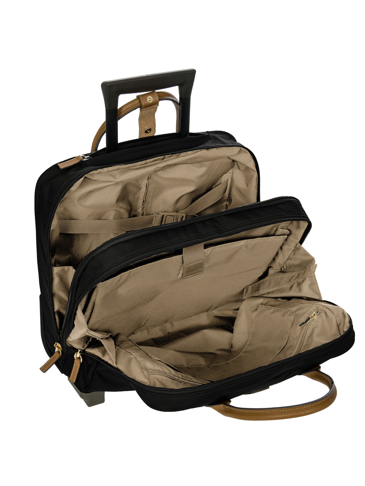 Bric X-COLLECTION TROLLEY CZARNY PILOT LAPTOPÓW