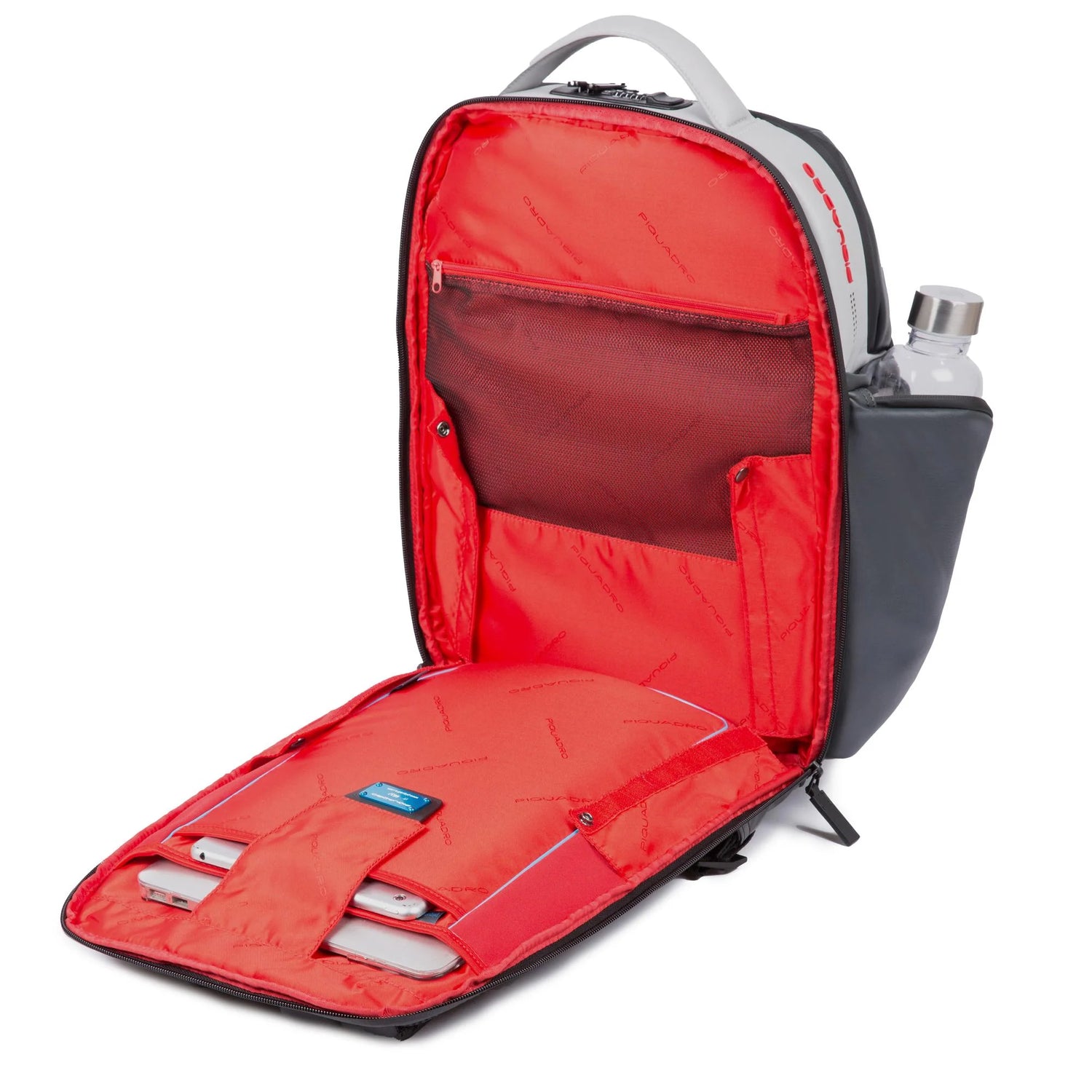 PIQUADRO MOCHILA URBAN PARA PORTÁTIL 15´6" CON LUD LED