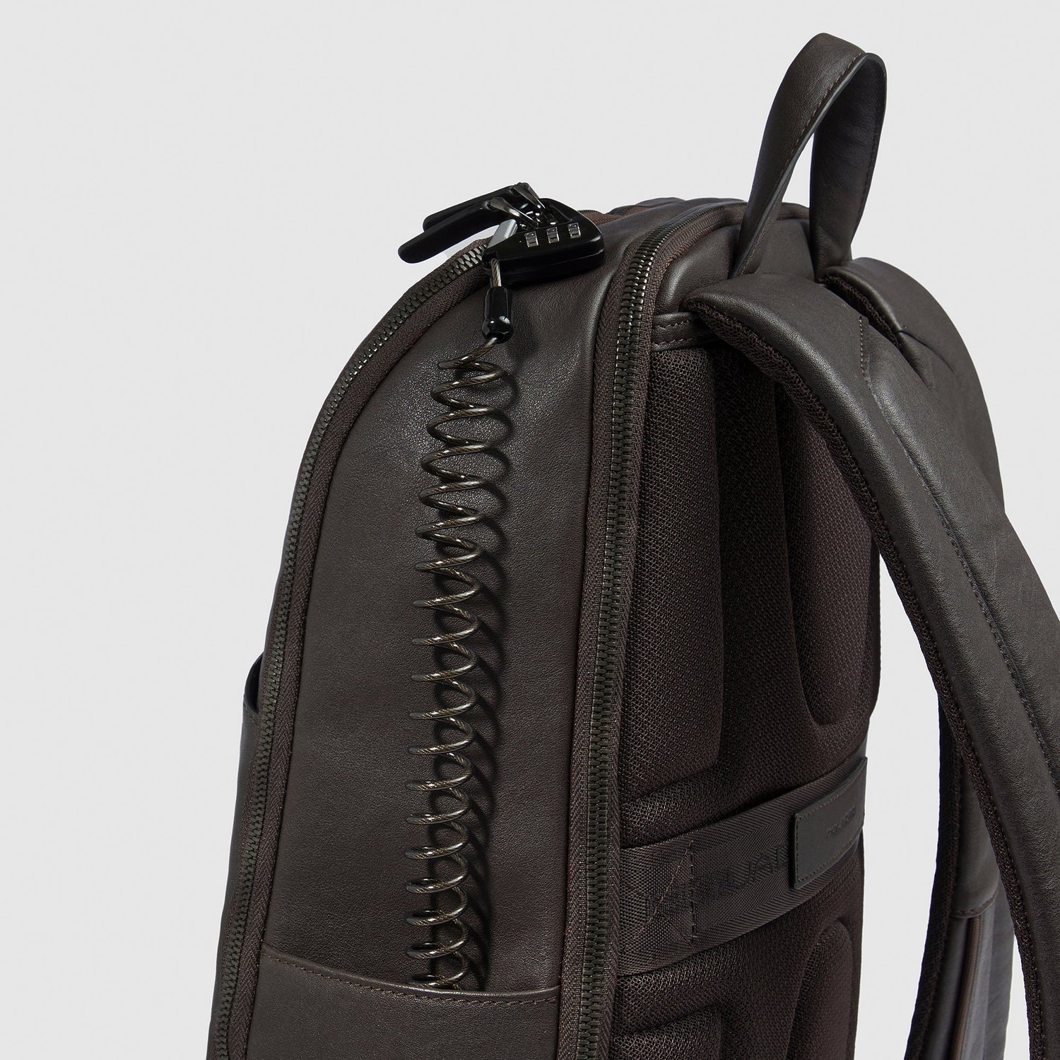 PIQUADRO SAC À DOS POUR ORDINATEUR PORTABLE 15'6" BLACK CARRÉ