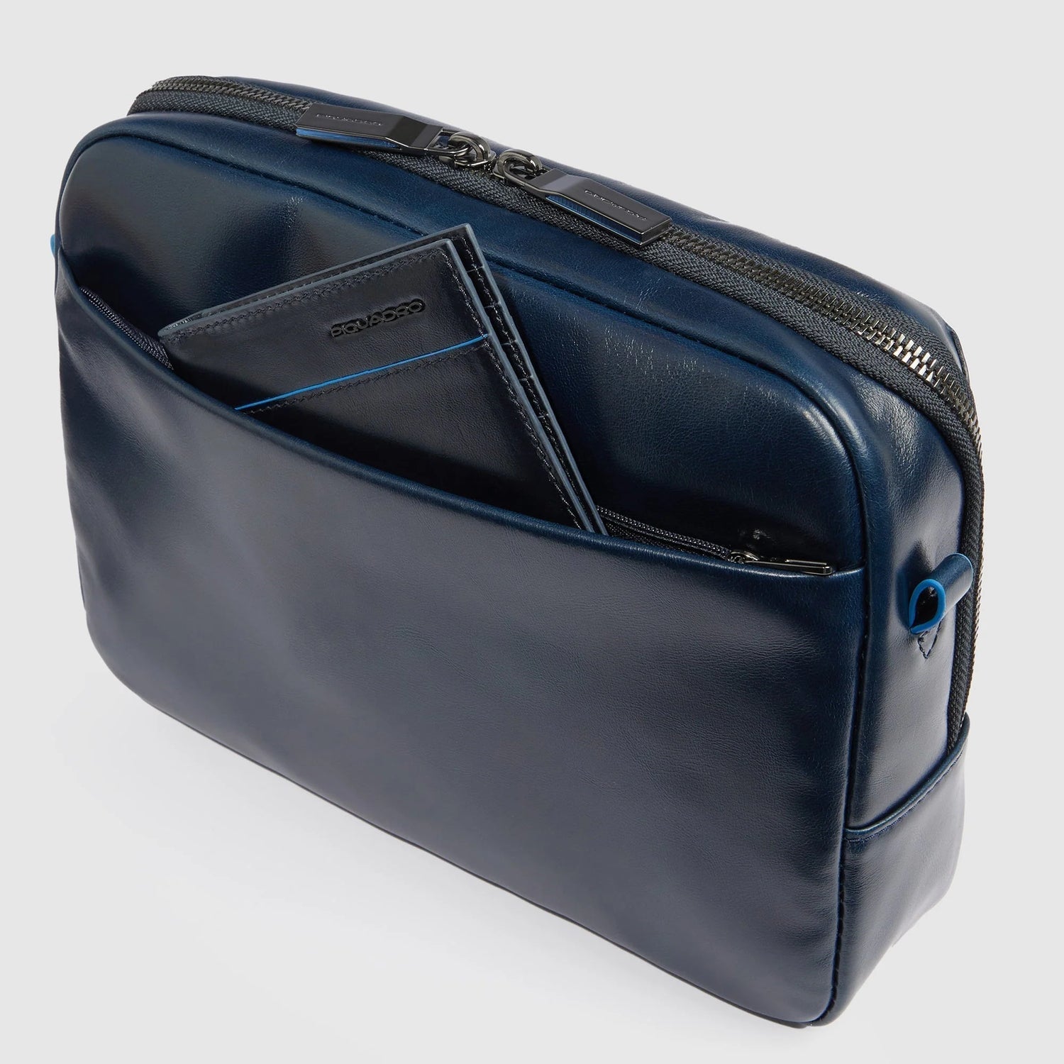 PIQUADRO BOLSO DE HOMBRE PARA IPAD MINI BLUE SQUARE
