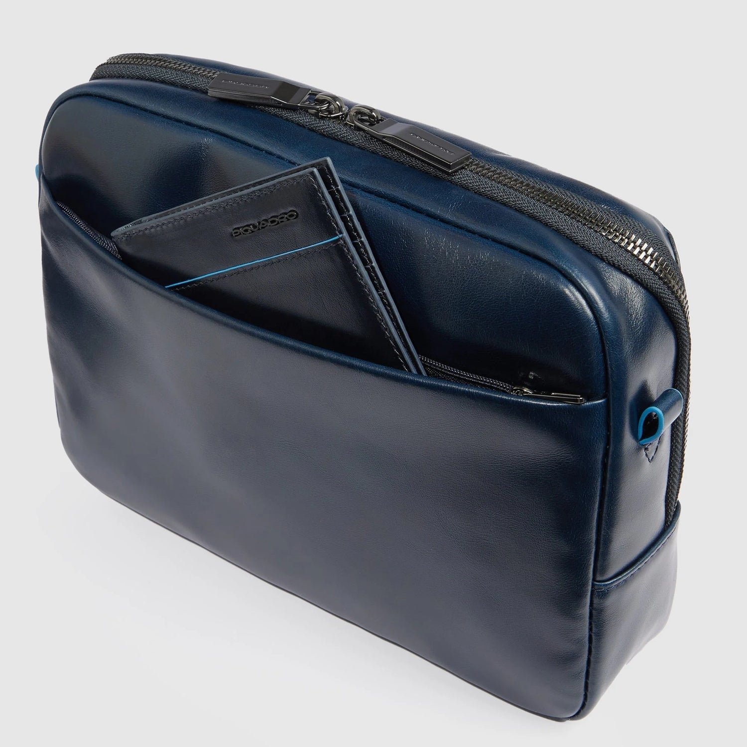 PIQUADRO BOLSO DE HOMBRE PARA IPAD MINI BLUE SQUARE