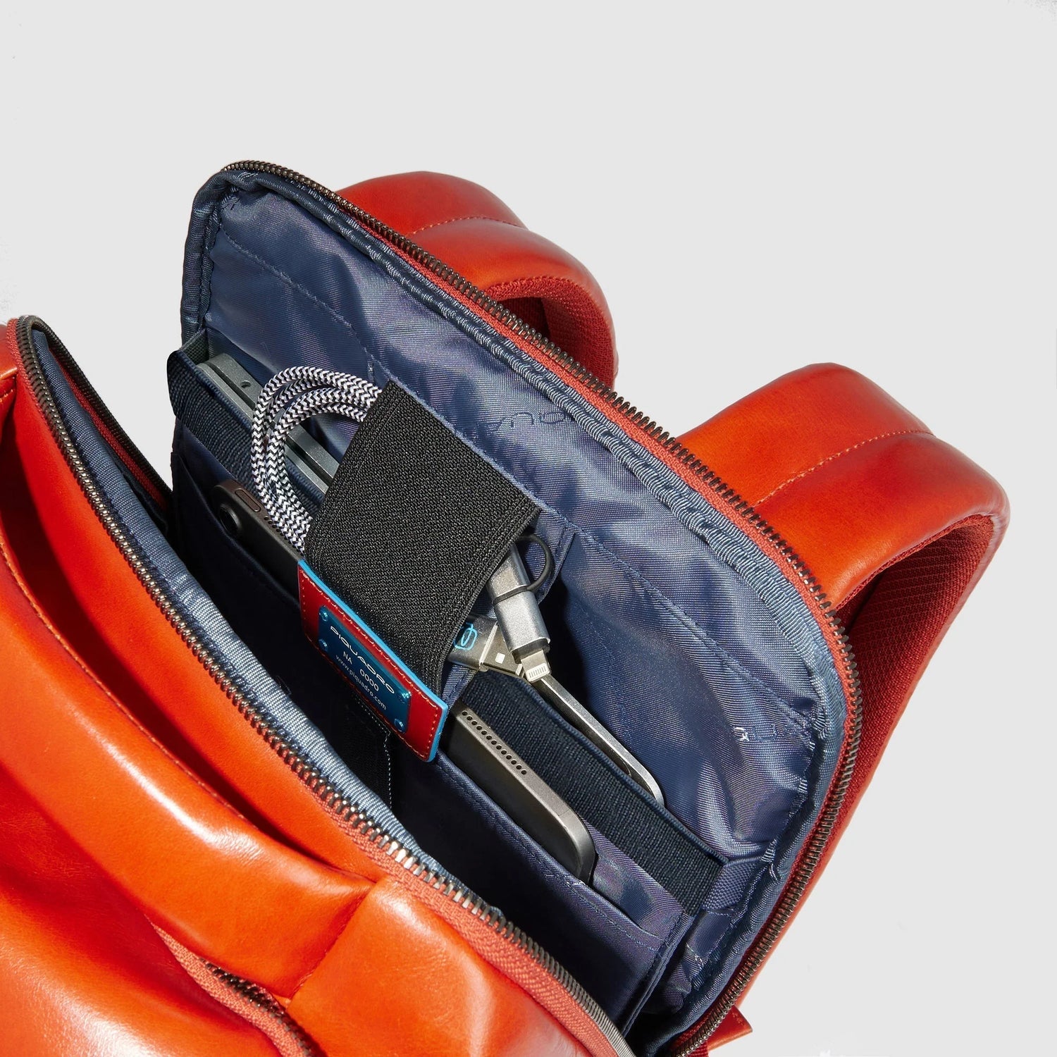 LAPTOP RUGZAK 14 BLAUW VIERKANT