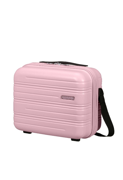 AMERICAN TOURISTER SET OF Cabin suitcase AND NECESER RIGID HIGH TURN- Lila