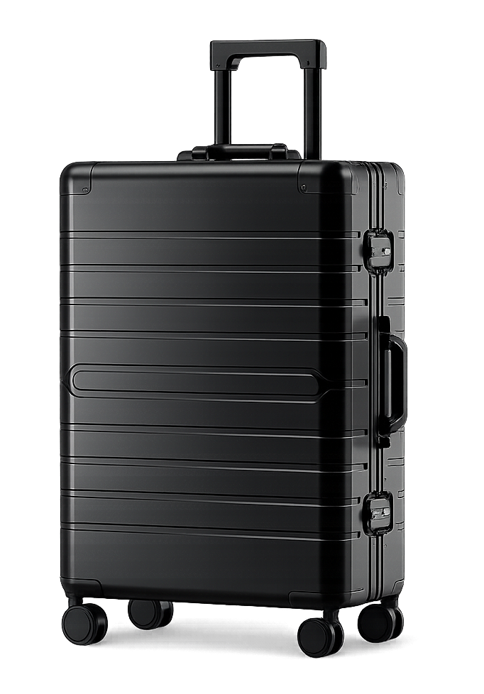 GREENWICH medium kuffert 66cm 100% ALUMINIUM SHANGHAI