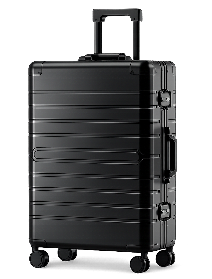 GREENWICH medium kuffert 66cm 100% ALUMINIUM SHANGHAI