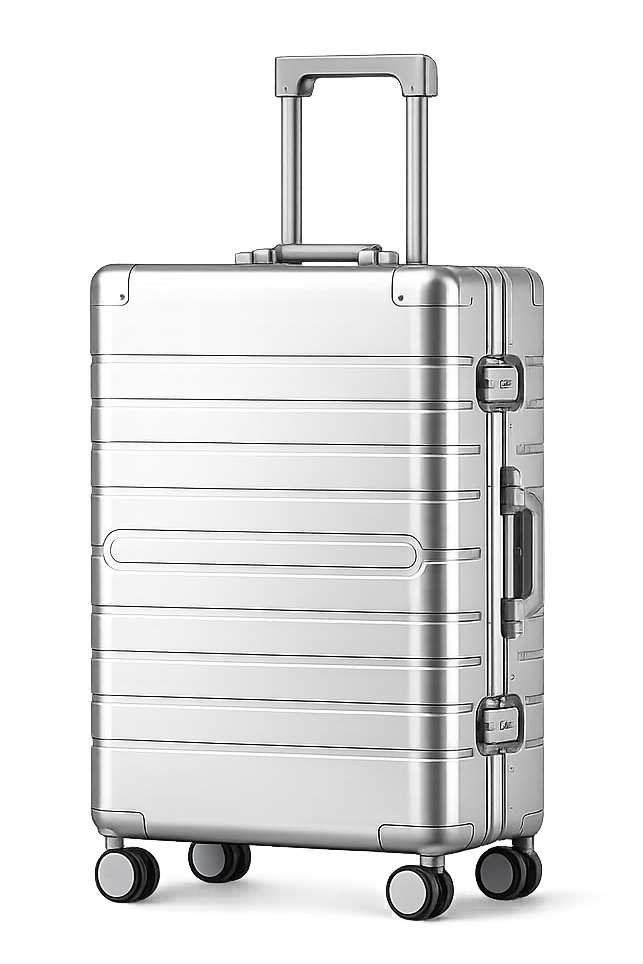 GREENWICH medium kuffert 66cm 100% ALUMINIUM SHANGHAI