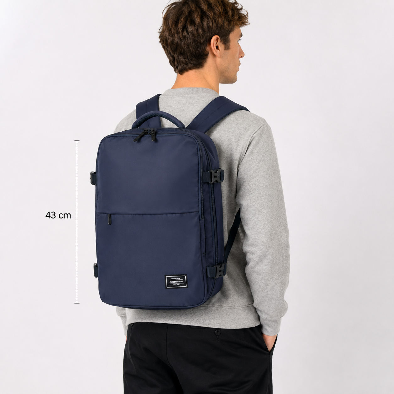 GREENWICH Travel backpack HUGO 43CM