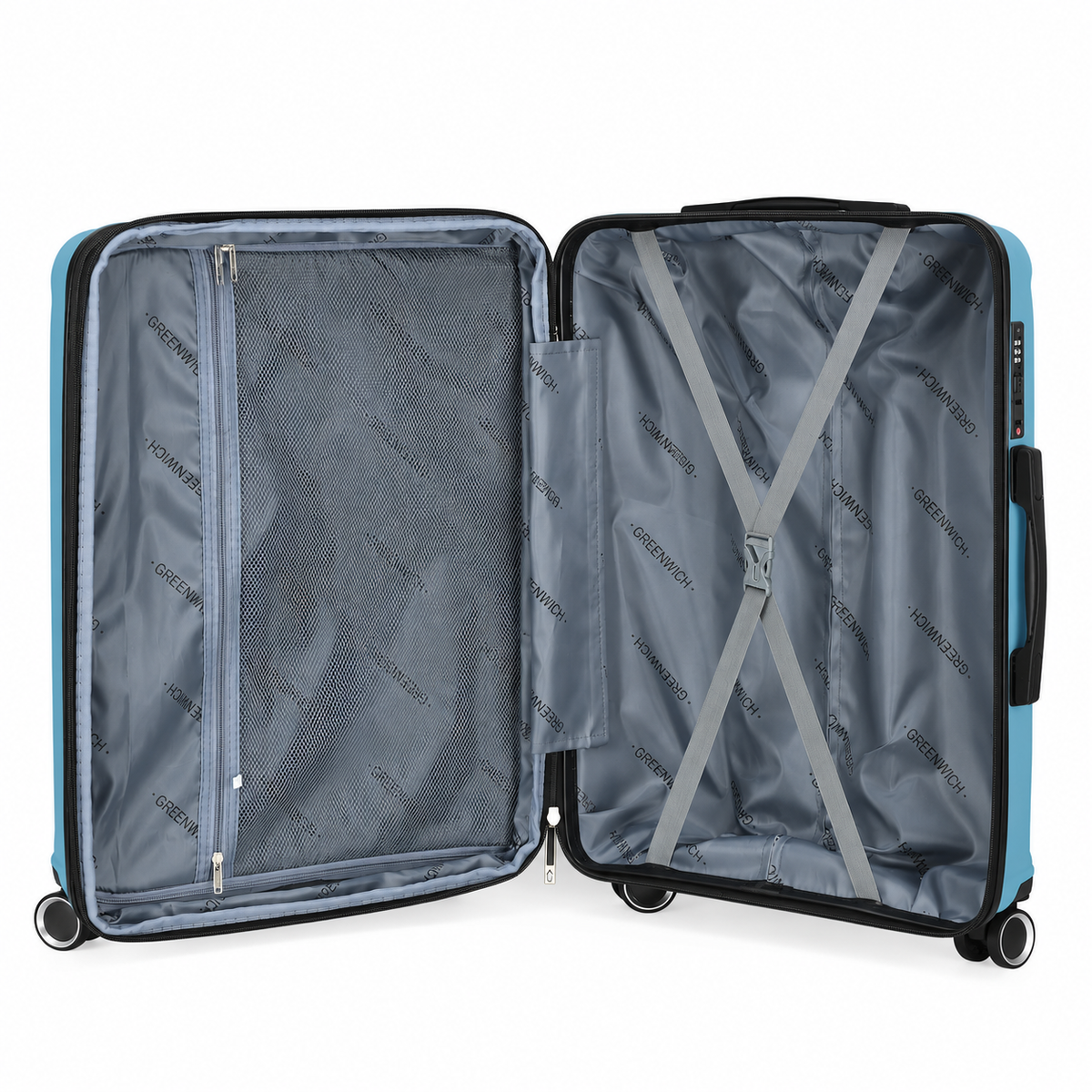 GREENWICH udvidelig kabine kuffert 55cm SIENA