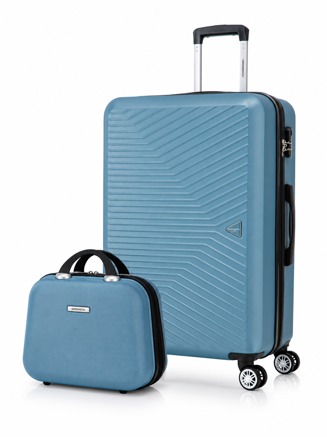GREENWICH pack neceser + large suitcase extensible NAIROBI