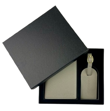 GREENWICH set Paspoortafdekking en kofferidentifier