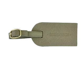 GREENWICH set Paspoortafdekking en kofferidentifier