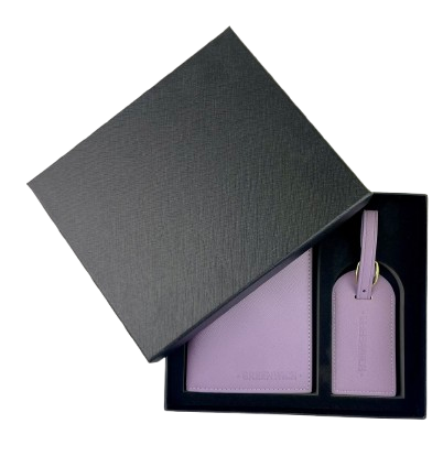 GREENWICH set Paspoortafdekking en kofferidentifier