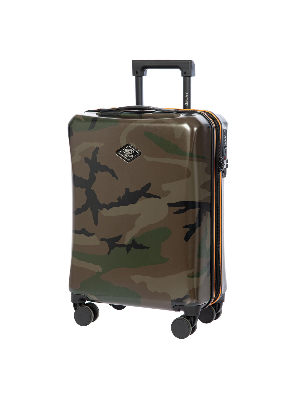 REPLAY di Bric's Valigia da cabina RIGIDO PERSONALIZZABILE 55CM CAMOUFLAGE Bric's REPLAY