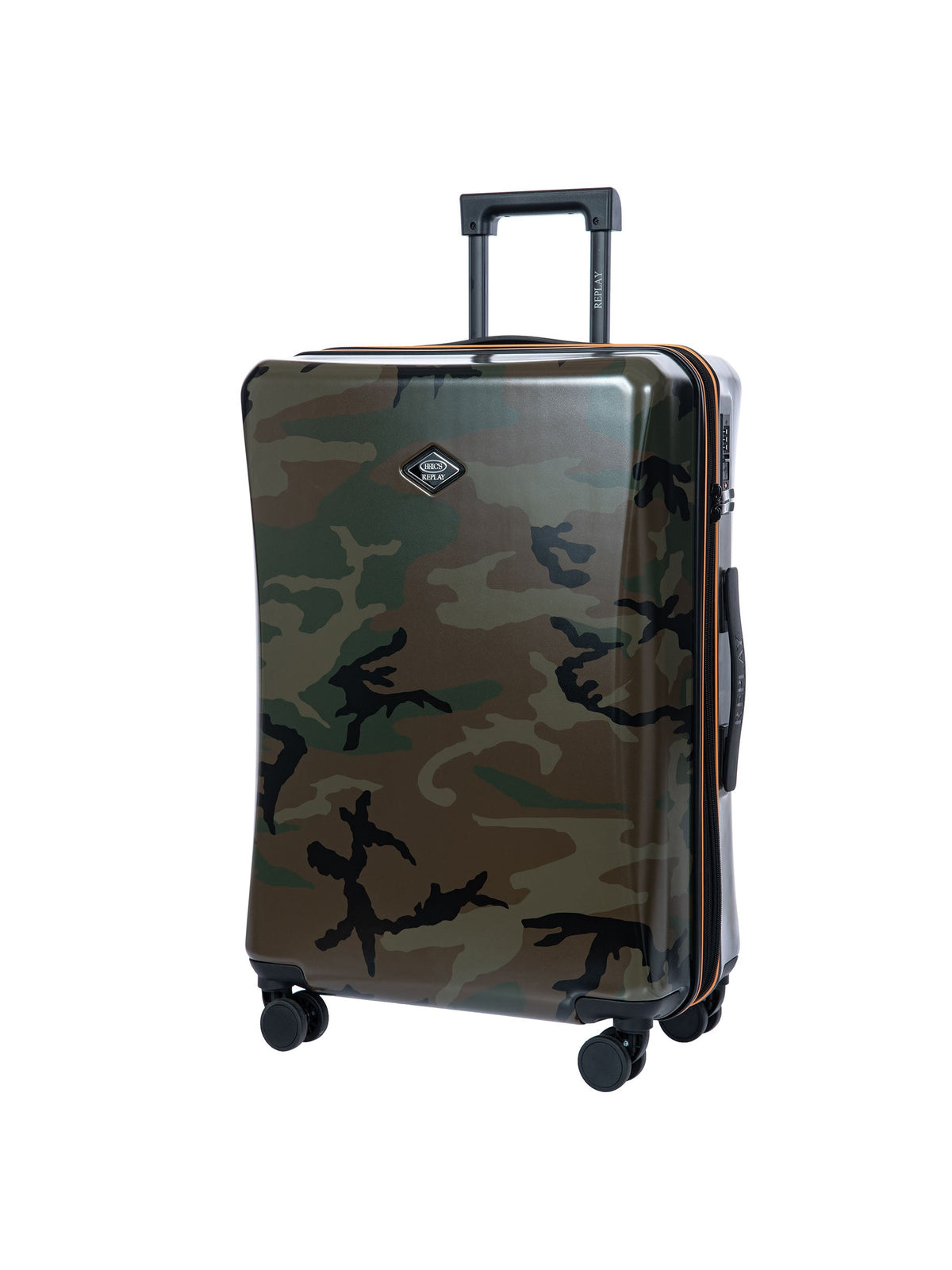 Bric's REPLAY VALIGIA RIGIDA MEDIA PERSONALIZZABILE 70CM CAMOUFLAGE
