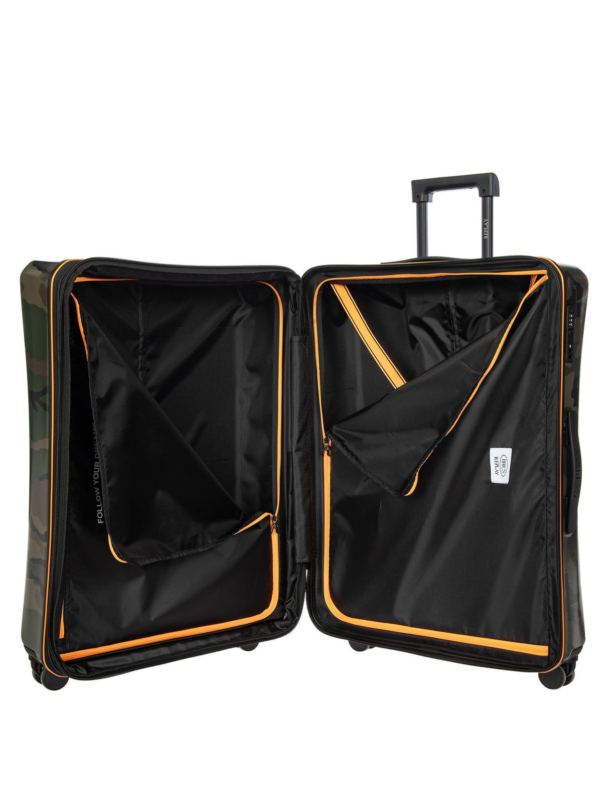 Bric's REPLAY VALIGIA RIGIDA GRANDE PERSONALIZZABILE 79CM CAMOUFLAGE