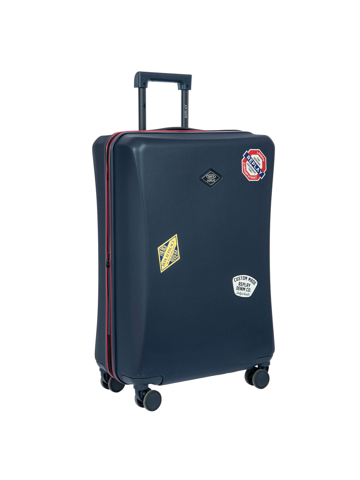 Bric's REPLAY VALIGIA RIGIDA GRANDE PERSONALIZZABILE 79CM NAVY