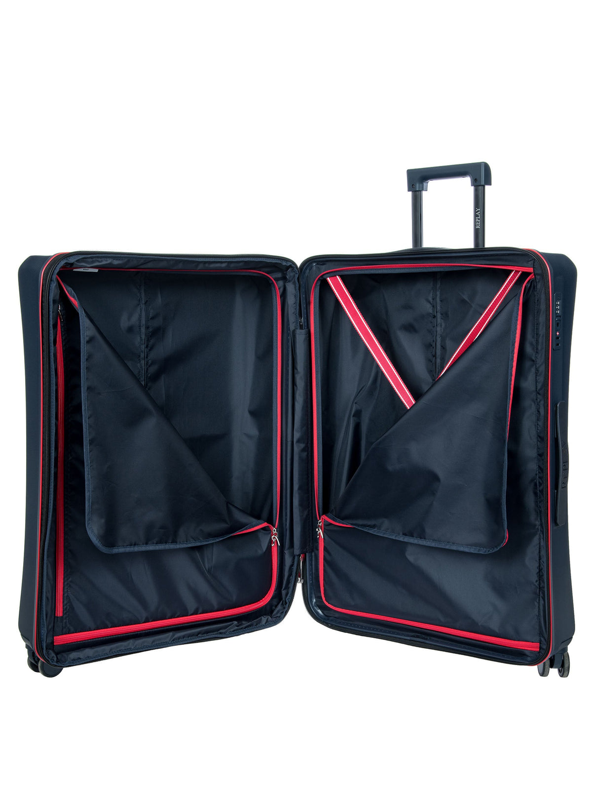 Bric's REPLAY VALIGIA RIGIDA GRANDE PERSONALIZZABILE 79CM NAVY