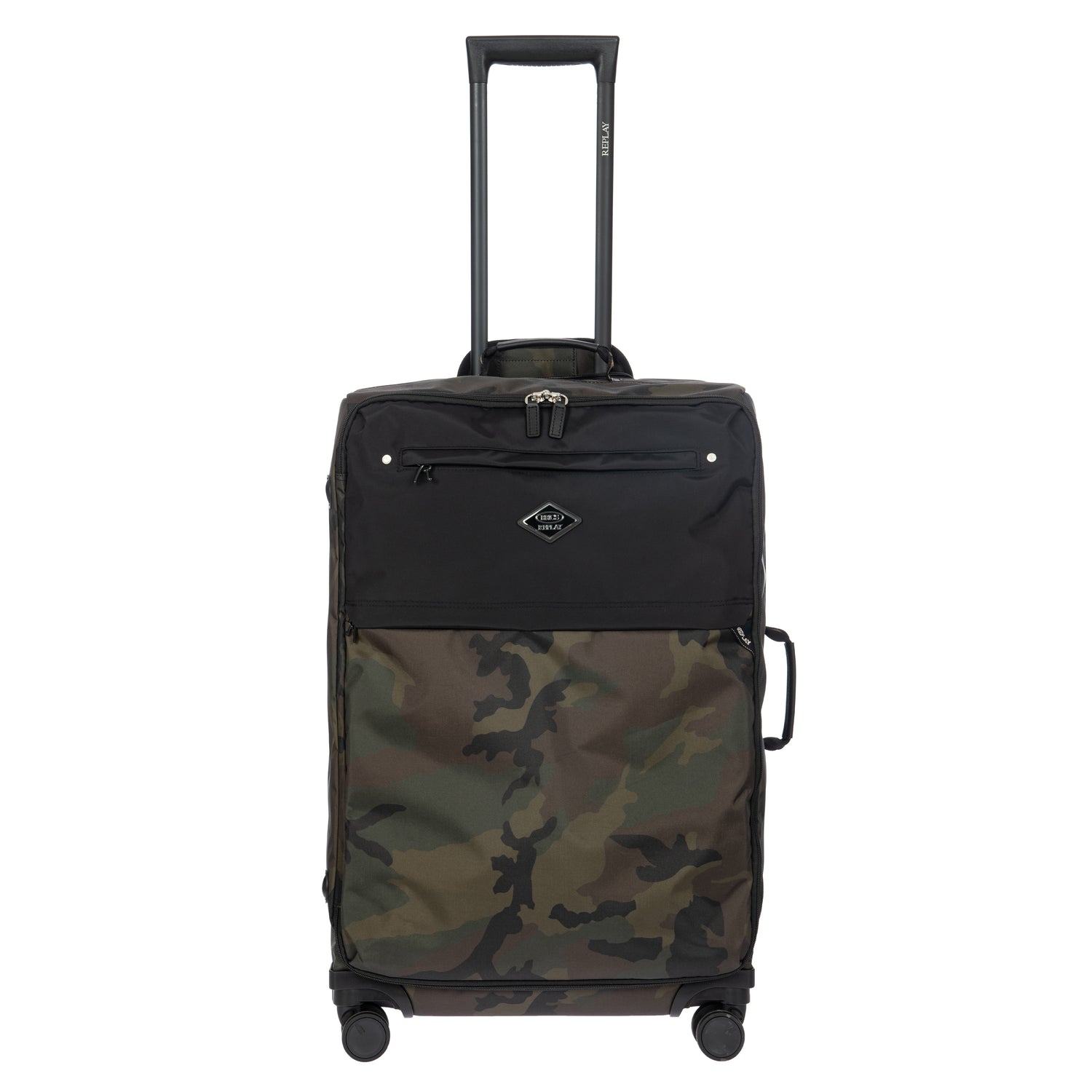BRIC´S LARGE REPLAY SUITCASE IN RECYCLED MATERIAL