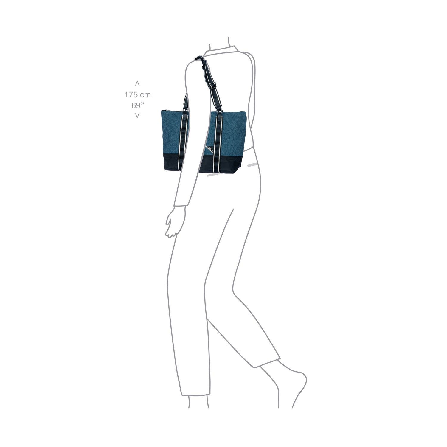 BRIC´S GROSSE 3-IN-1-REISETASCHE AUS RECYCELTEM STOFF VON REPLAY