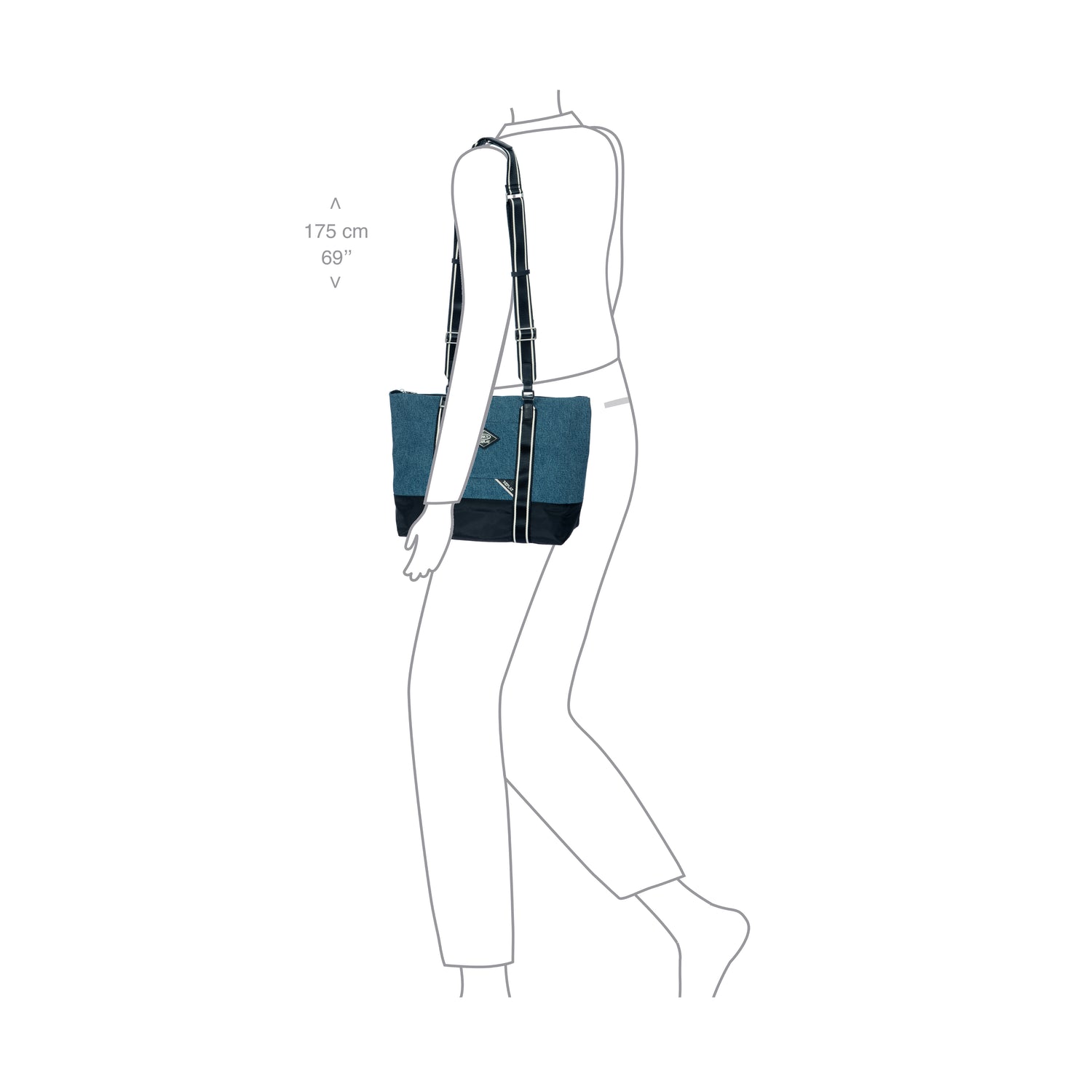 BRIC´S GROSSE 3-IN-1-REISETASCHE AUS RECYCELTEM STOFF VON REPLAY
