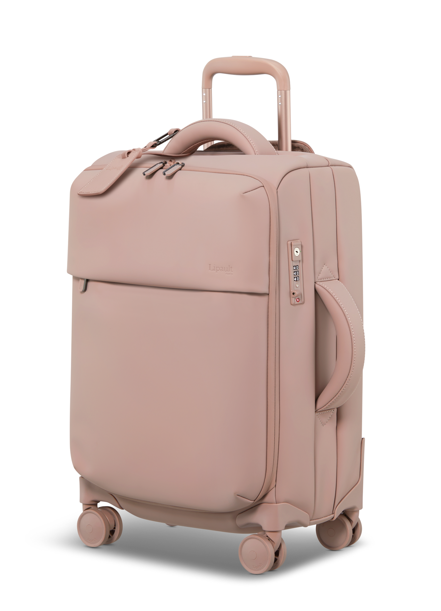 LIPAULT maleta de cabina 55cm LOST IN BERLIN 2.0 Rose quartz