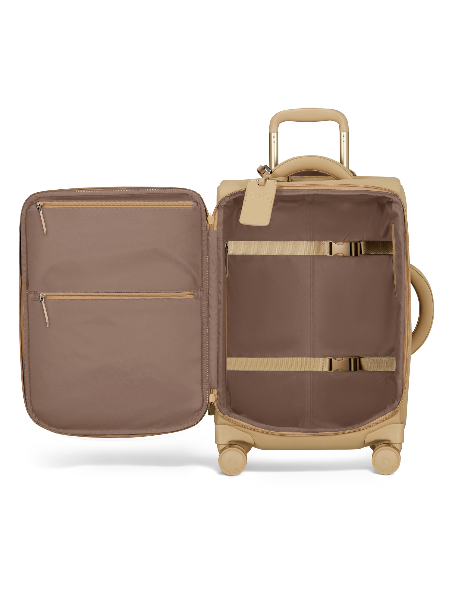 LIPAULT Cabin suitcase 55cm LOST IN BERLIN ash stone