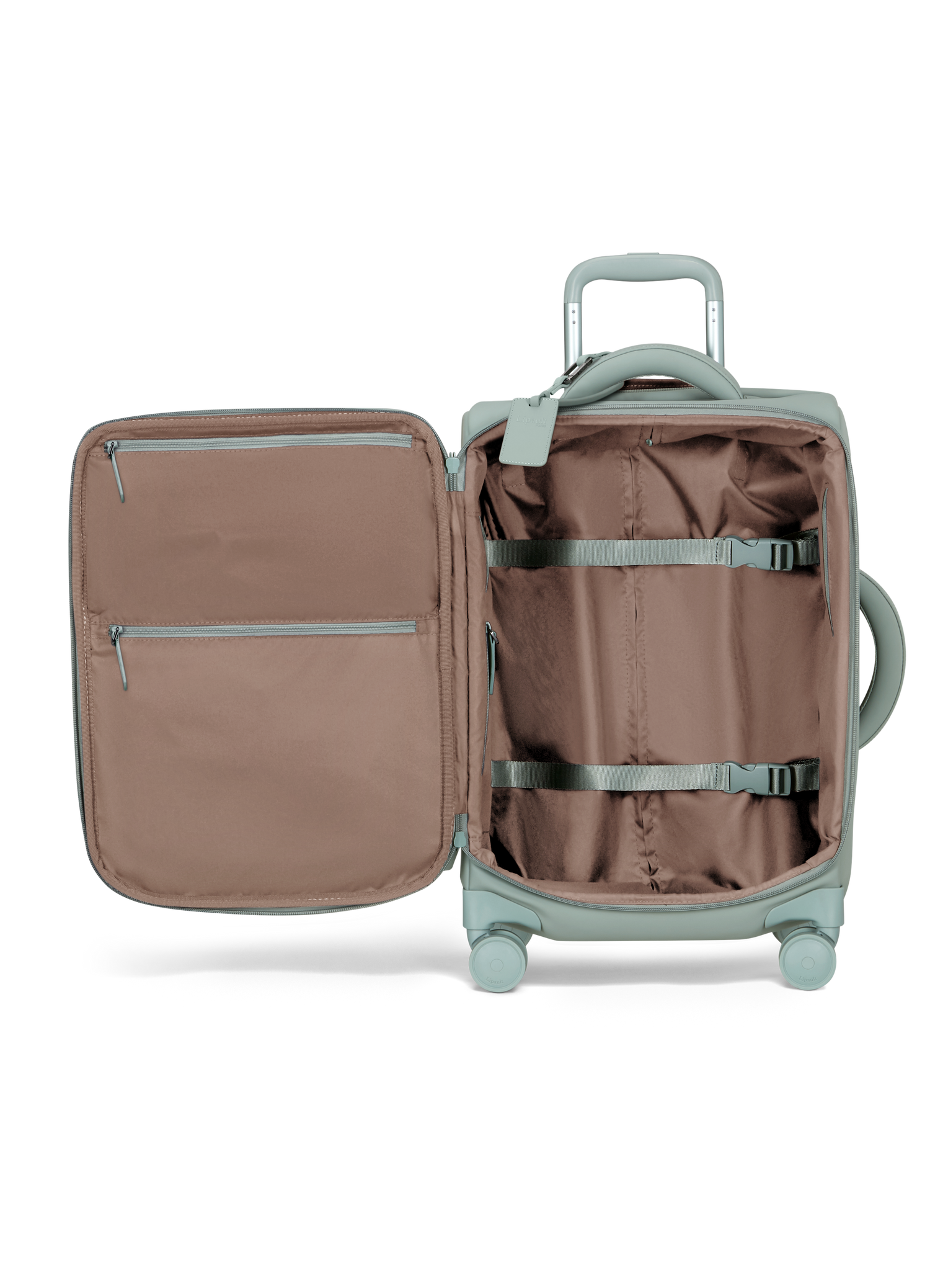 LIPAULT maleta de cabina 55cm LOST IN BERLIN 2.0 Yoga green