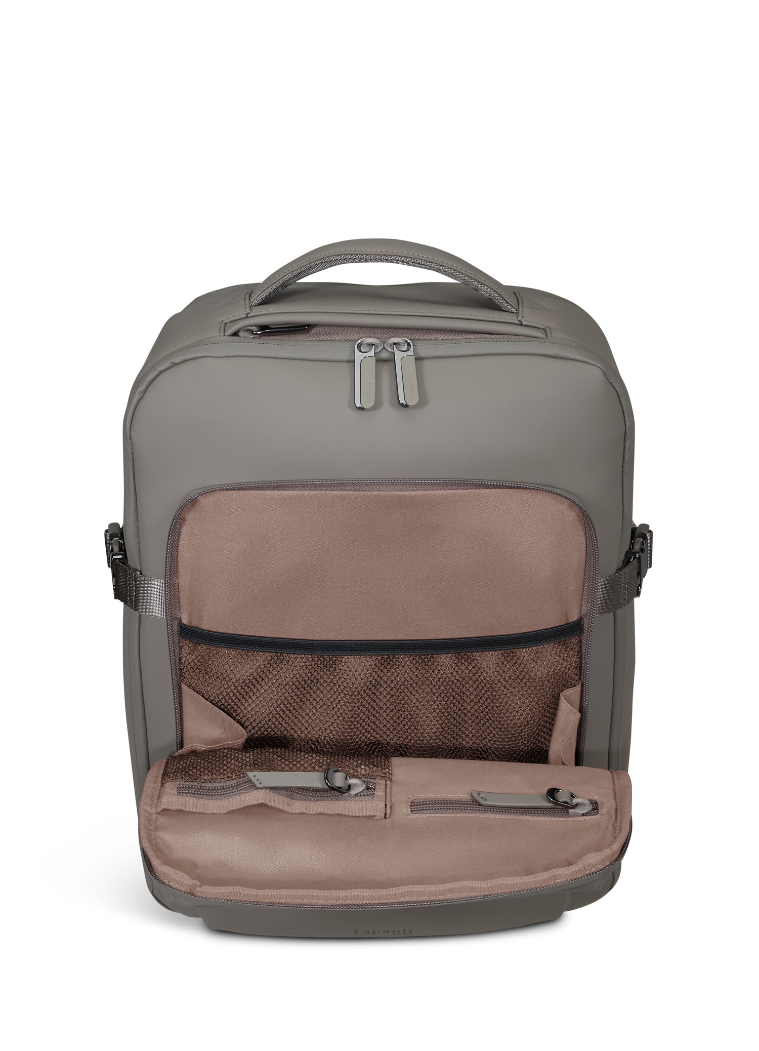 LIPAULT mochila pro 16" LOST IN BERLIN Ash stone