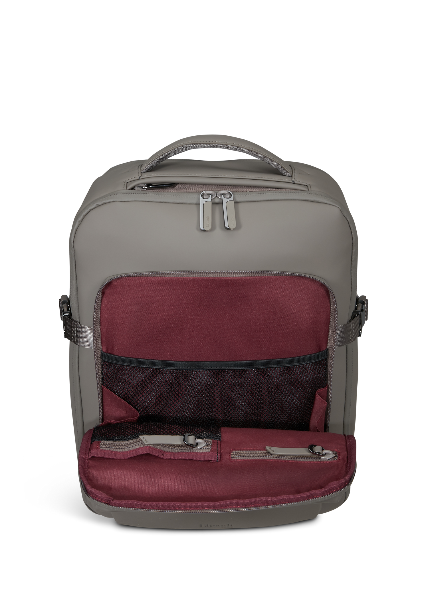 LIPAULT mochila pro 16" LOST IN BERLIN Ash stone