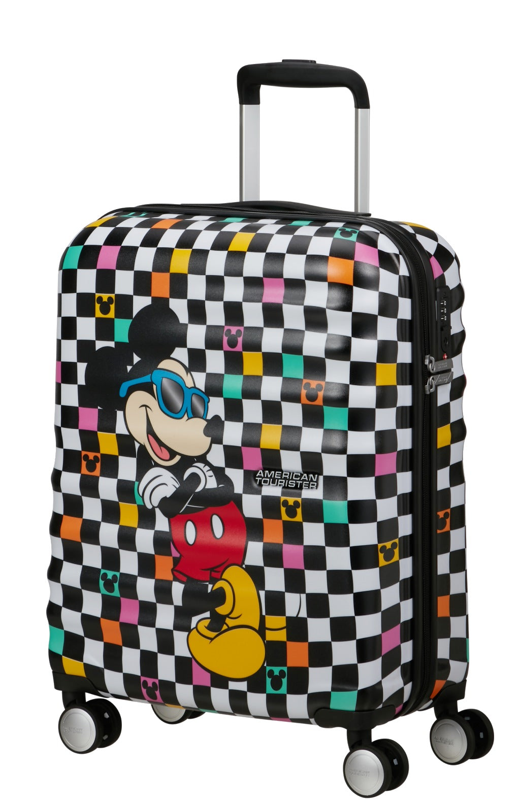 AMERICAN TOURISTER Cabin suitcase MICKEY CHECK 55CM