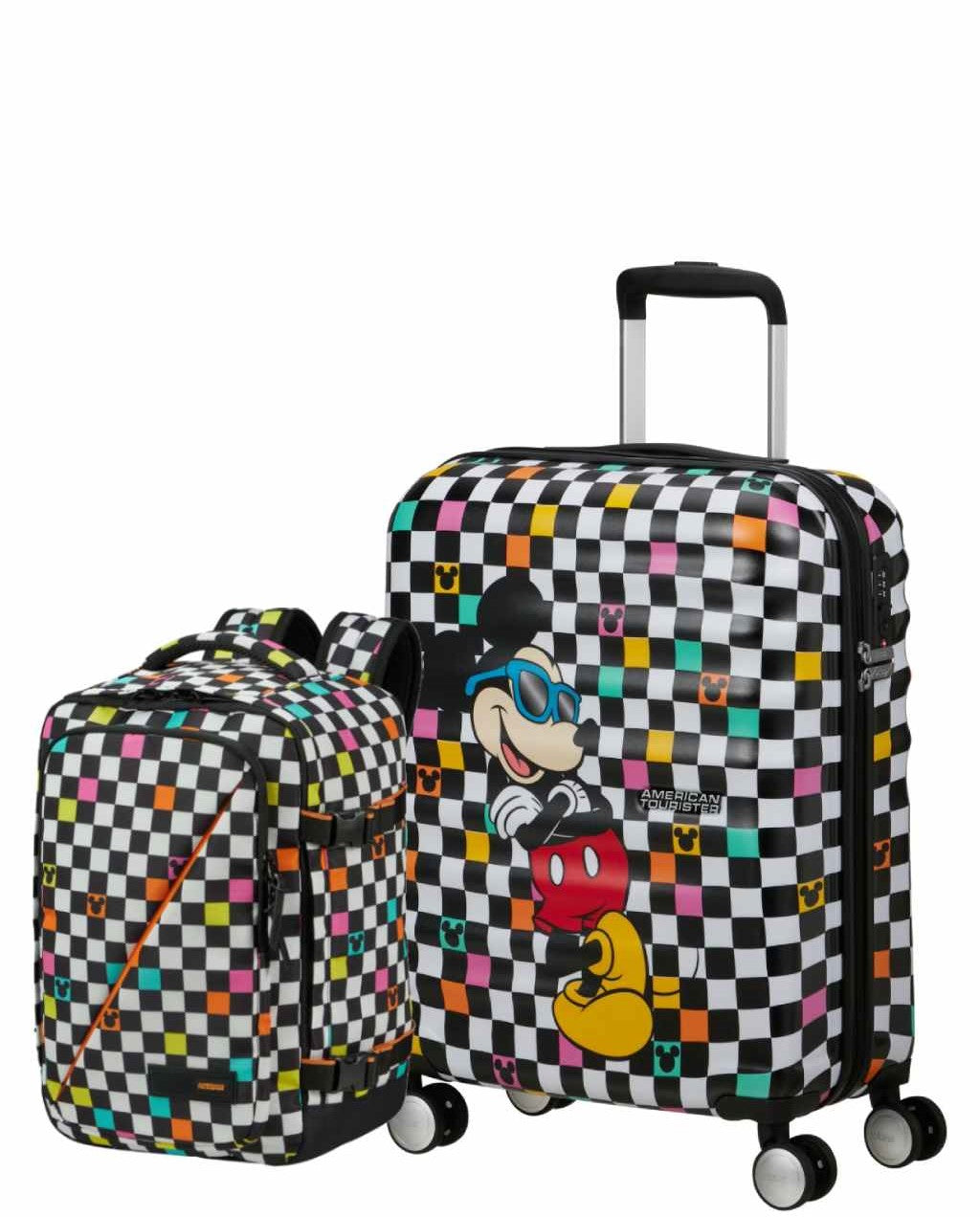 Pack Kabinenkoffer Wavebreaker Disney + Rucksack Take2cabin Disney von American Tourister