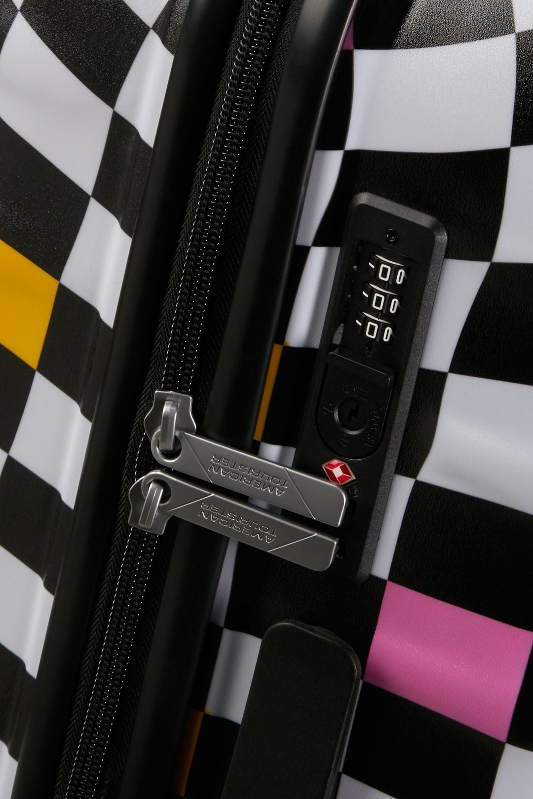 AMERICAN TOURISTER Big suitcase MICKEY CHECK 77CM