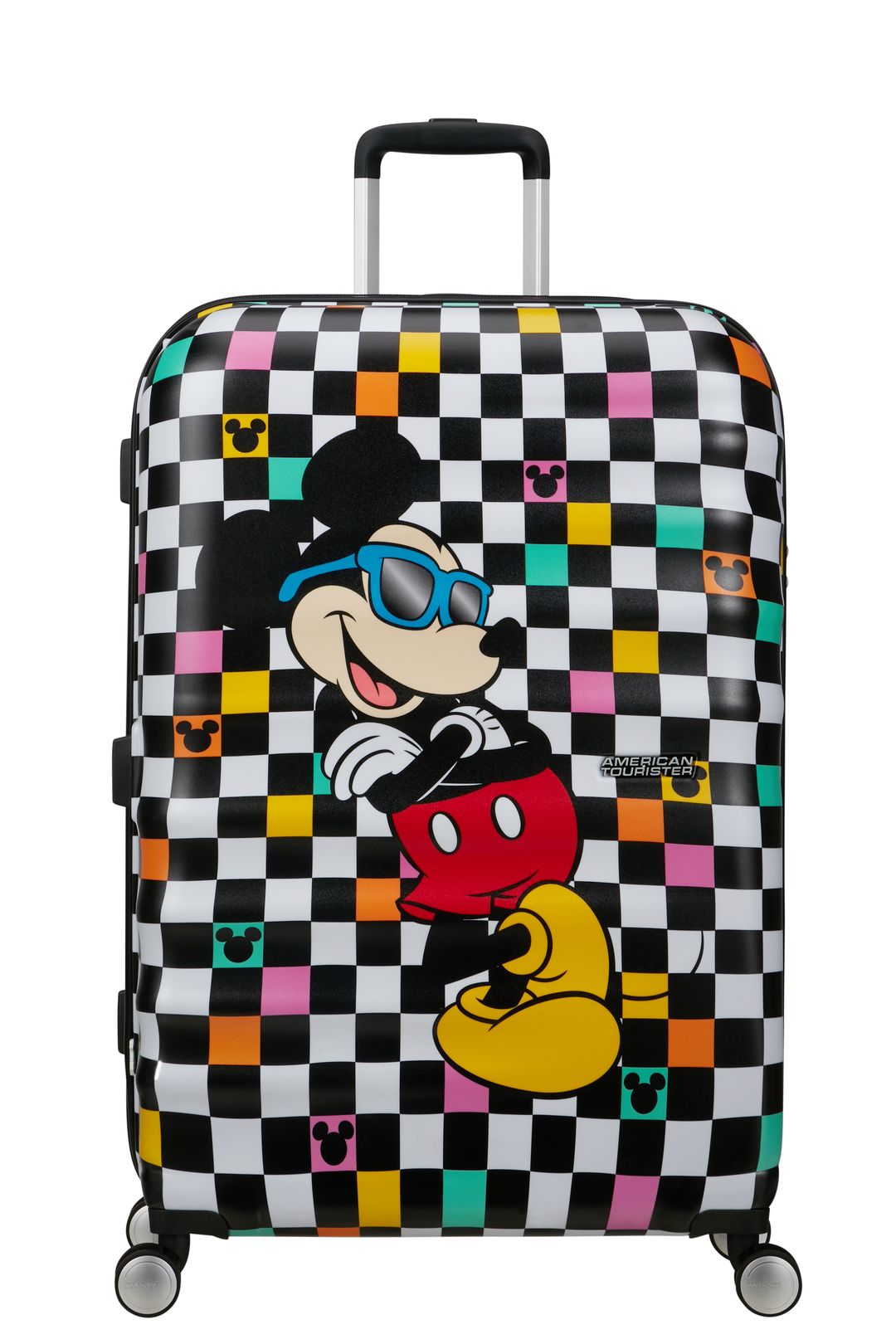 AMERICAN TOURISTER Big suitcase MICKEY CHECK 77CM